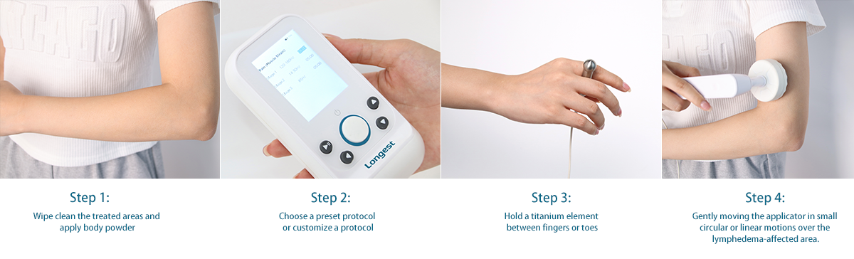 Cómo utilizar el dispositivo de terapia de oscilación electrostática