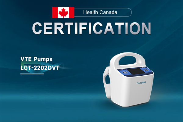 Health Canada aprueba el nuevo dispositivo LGT-2202DVT de TEV de Longest Medical