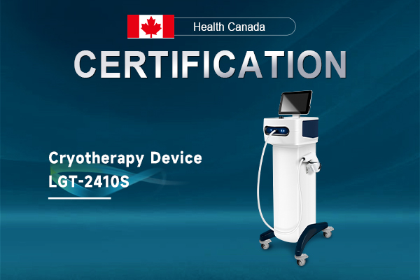 El dispositivo de crioterapia localizada de vanguardia LGT-2410S recibió la aprobación de Health Canada