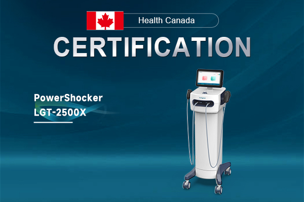 Health Canada aprueba el nuevo dispositivo de terapia de ondas de choque PowerShocker LGT-2500X de Longest Medical